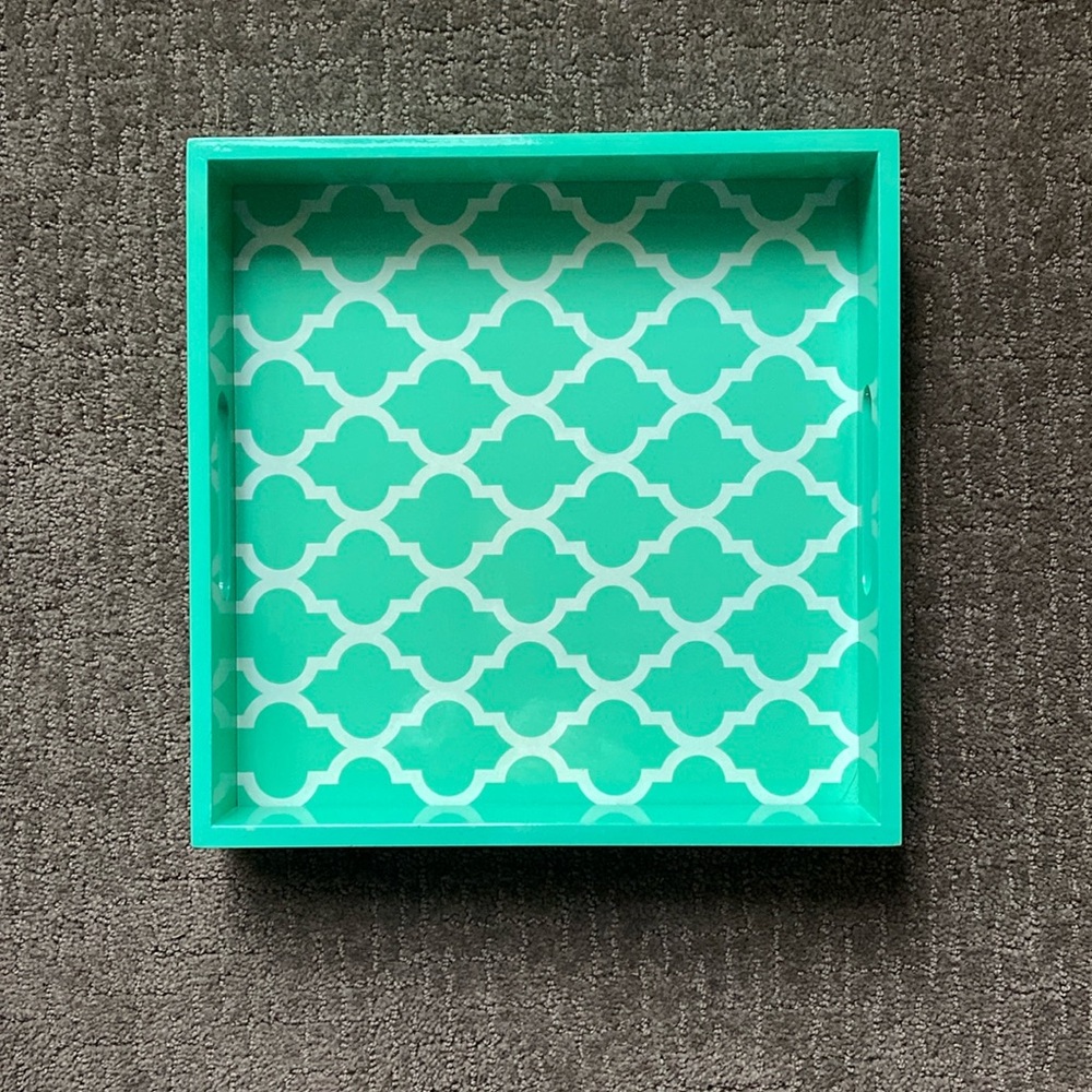 New from HobbyLobby serving tray or counter decor.